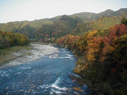 荒川橋梁から
